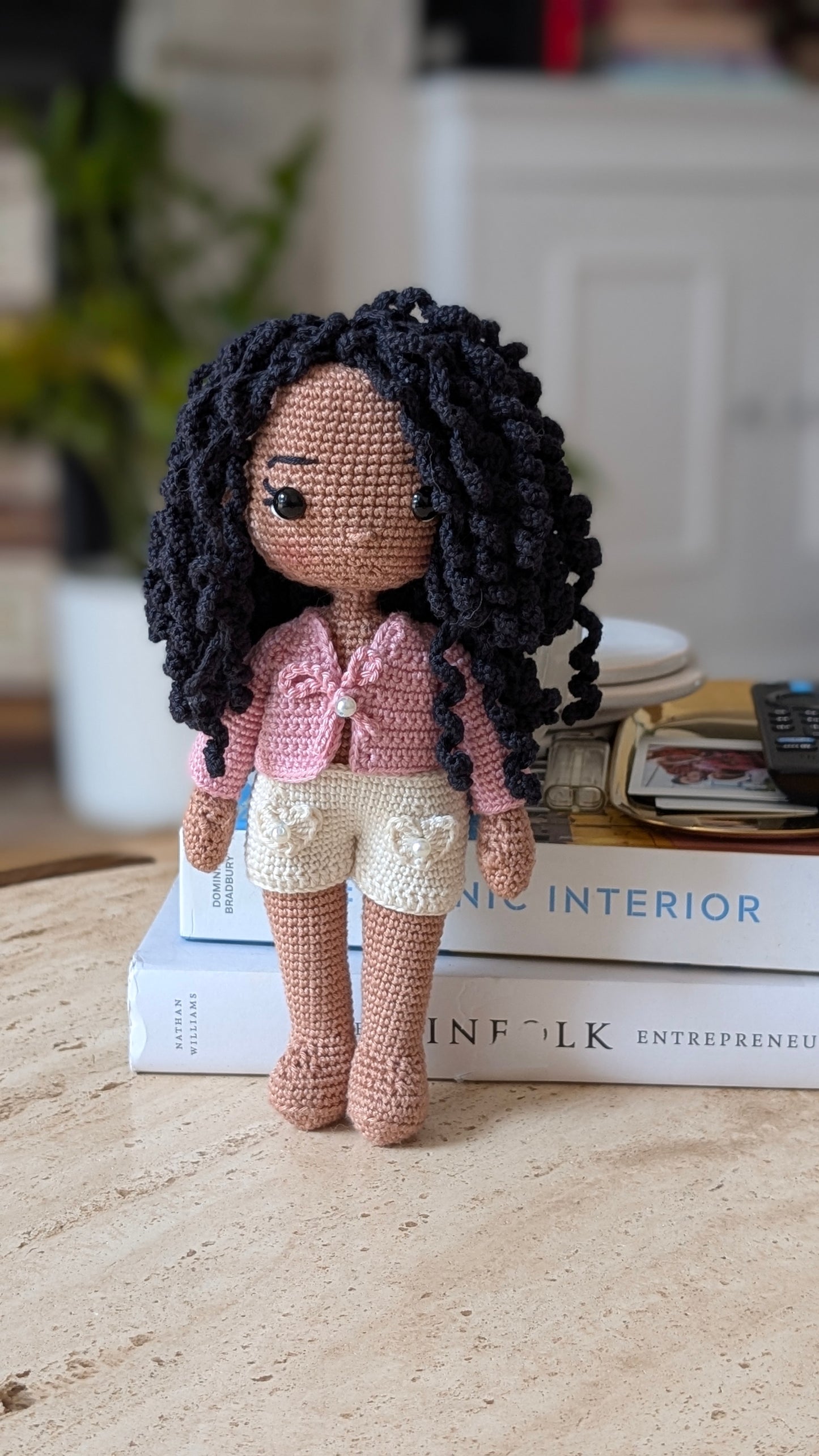 Custom Crochet Dress-Up Doll