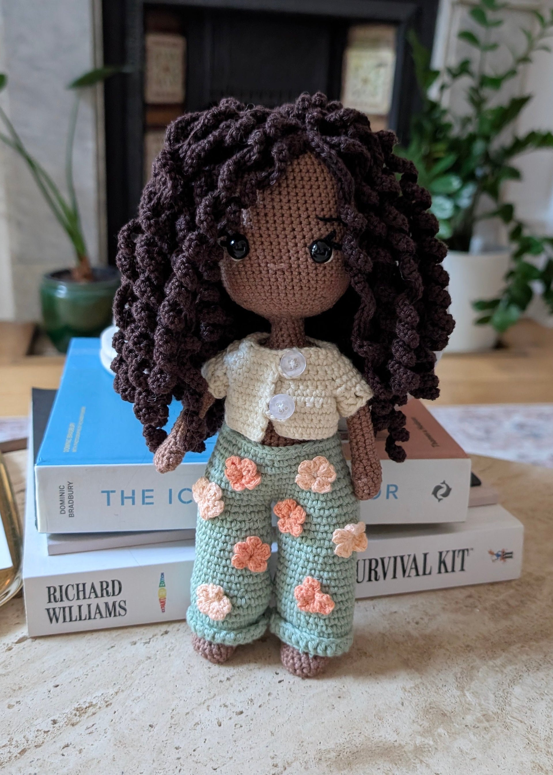 Custom Crochet Dress-Up Doll – Ash Riza