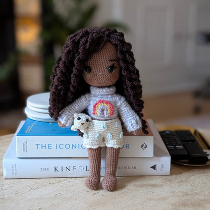 Custom Crochet Dress-Up Doll