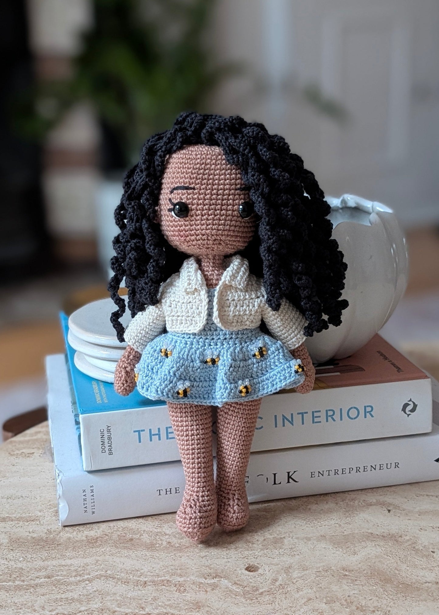 Custom Crochet Dress-Up Doll