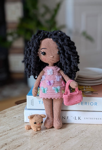 Custom Crochet Dress-Up Doll – Ash Riza